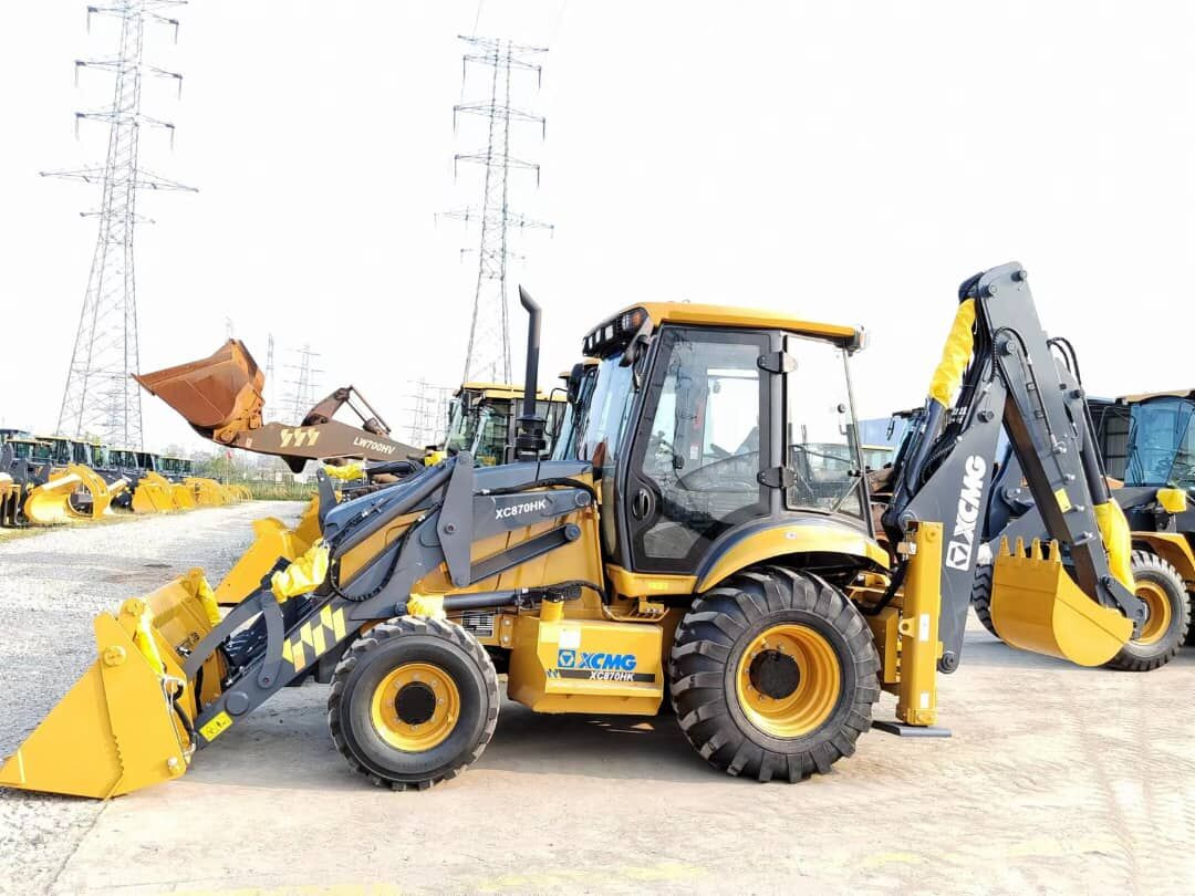 New XCMG XC870HK backhoe loader - Tractopelle: photos 1 New XCMG XC870HK backhoe loader - Tractopelle: photos 1