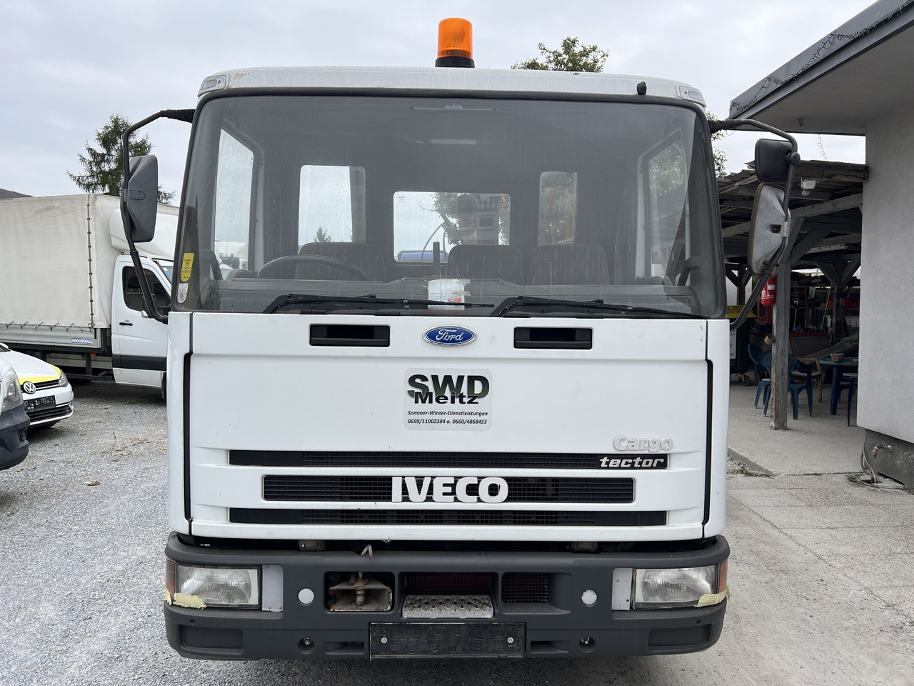 Camion benne, Camion grue IVECO EUROCARGO 75E15 Kipper mit Kran: photos 10