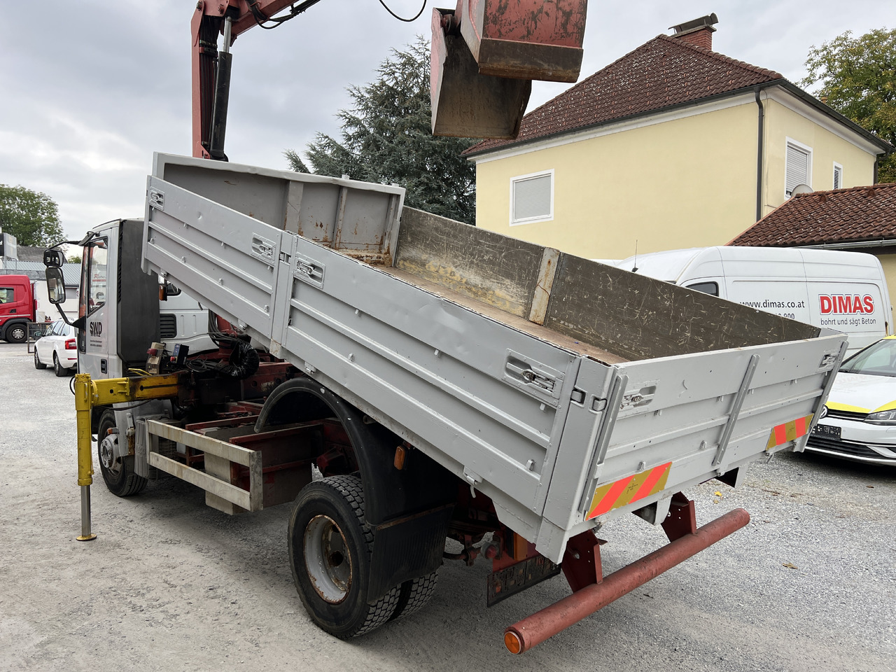 IVECO EUROCARGO 75E15 Kipper mit Kran - Camion benne, Camion grue: photos 5 IVECO EUROCARGO 75E15 Kipper mit Kran - Camion benne, Camion grue: photos 5