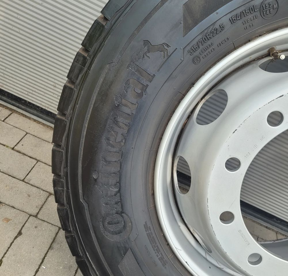 KOŁO CONTINENTAL CONTI HYBRID HD3 315/70R22.5 FELGA 9.00 - Pneus et jantes pour Camion: photos 5 KOŁO CONTINENTAL CONTI HYBRID HD3 315/70R22.5 FELGA 9.00 - Pneus et jantes pour Camion: photos 5