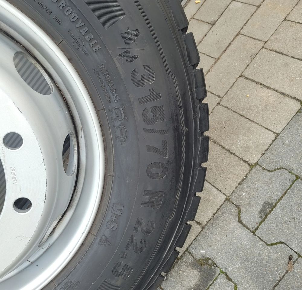 KOŁO CONTINENTAL CONTI HYBRID HD3 315/70R22.5 FELGA 9.00 - Pneus et jantes pour Camion: photos 3 KOŁO CONTINENTAL CONTI HYBRID HD3 315/70R22.5 FELGA 9.00 - Pneus et jantes pour Camion: photos 3