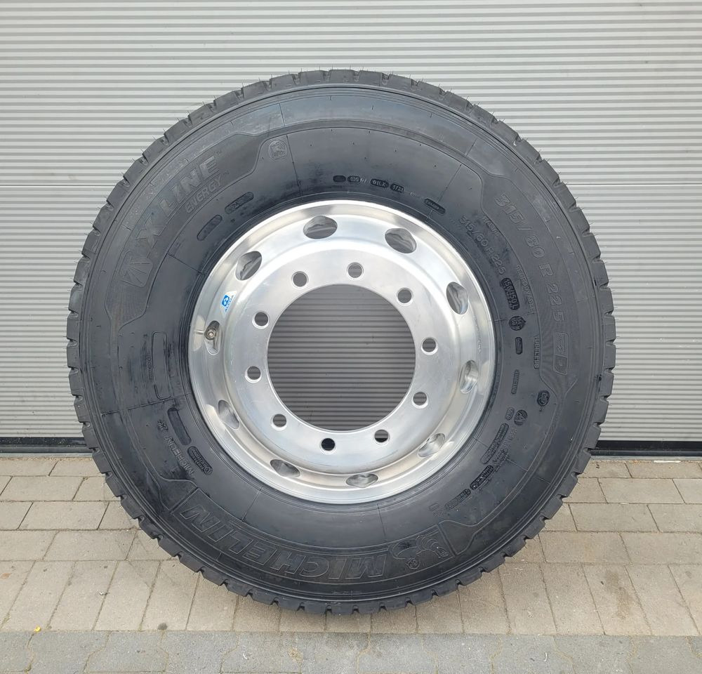 KOŁO NOWE ALCOA 9.00 MICHELIN X LINE 315/80R22.5 CHWALIM116 - Pneus et jantes pour Camion: photos 1 KOŁO NOWE ALCOA 9.00 MICHELIN X LINE 315/80R22.5 CHWALIM116 - Pneus et jantes pour Camion: photos 1