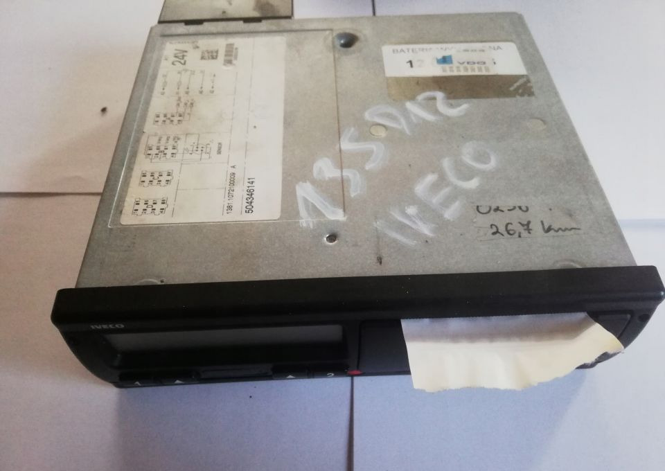 TACHOGRAF IVECO STRALIS 504346141 1,3A - Chronotachygraphe pour Camion: photos 1 TACHOGRAF IVECO STRALIS 504346141 1,3A - Chronotachygraphe pour Camion: photos 1