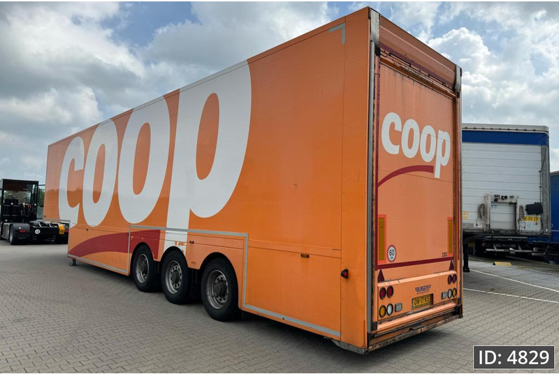 BURGERS Double-Deck / Steering axle / Tail lift / 7 pieces - Semi-remorque fourgon: photos 2 BURGERS Double-Deck / Steering axle / Tail lift / 7 pieces - Semi-remorque fourgon: photos 2