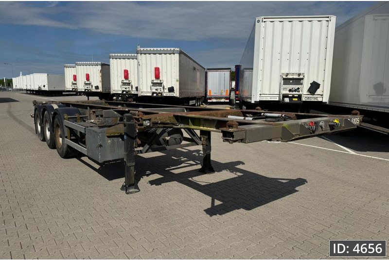 DESOT 3AT / 20-30 ft / BPW - Semi-remorque porte-conteneur/ Caisse mobile: photos 4 DESOT 3AT / 20-30 ft / BPW - Semi-remorque porte-conteneur/ Caisse mobile: photos 4