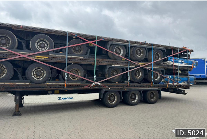 Krone SD / Stack 5x mega / BPW Drum - Semi-remorque rideaux coulissants: photos 2 Krone SD / Stack 5x mega / BPW Drum - Semi-remorque rideaux coulissants: photos 2