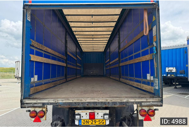 Krone SZ City / 2 Axle / DHOLLANDIA 2000kg / Steering axle - Semi-remorque rideaux coulissants: photos 3 Krone SZ City / 2 Axle / DHOLLANDIA 2000kg / Steering axle - Semi-remorque rideaux coulissants: photos 3