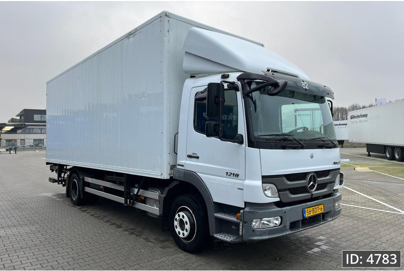 Mercedes-Benz Atego 1218 Day Cab, Euro 5, BDF / EPS automatic / standklima / DHOLLANDIA 2000KG - Camion porte-conteneur/ Caisse mobile: photos 4 Mercedes-Benz Atego 1218 Day Cab, Euro 5, BDF / EPS automatic / standklima / DHOLLANDIA 2000KG - Camion porte-conteneur/ Caisse mobile: photos 4