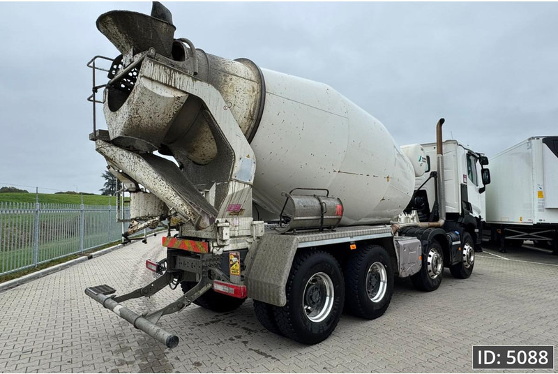 Renault C480 Day Cab, Euro 6, 8x4 / Full steel / 9m3 / TOP!! - Camion malaxeur: photos 3 Renault C480 Day Cab, Euro 6, 8x4 / Full steel / 9m3 / TOP!! - Camion malaxeur: photos 3