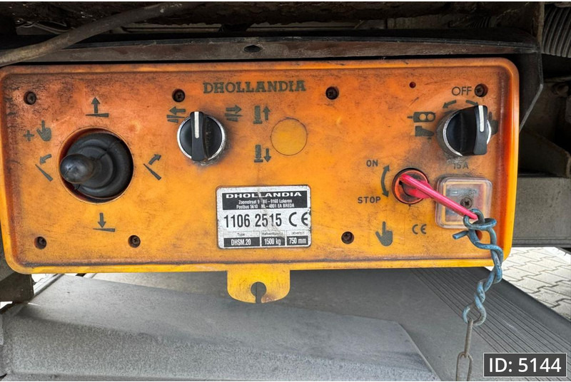 Camion à rideaux coulissants Scania P230 Day Cab, Euro 5, / Manual / 750x248x260 / DHOLLANDIA: photos 7