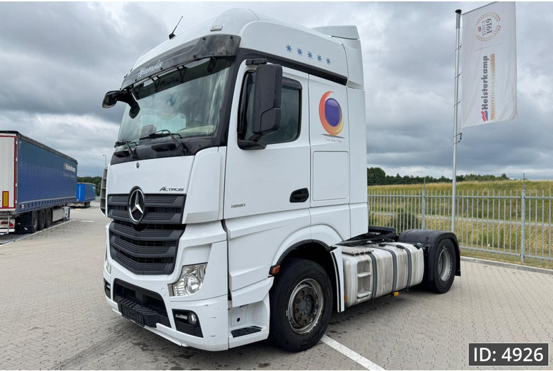 Mercedes-Benz Actros 1851 BigSpace, Euro 6, / Retarder / Standklima / 2 Tanks / BigSpace, Intarder - Tracteur routier: photos 1 Mercedes-Benz Actros 1851 BigSpace, Euro 6, / Retarder / Standklima / 2 Tanks / BigSpace, Intarder - Tracteur routier: photos 1