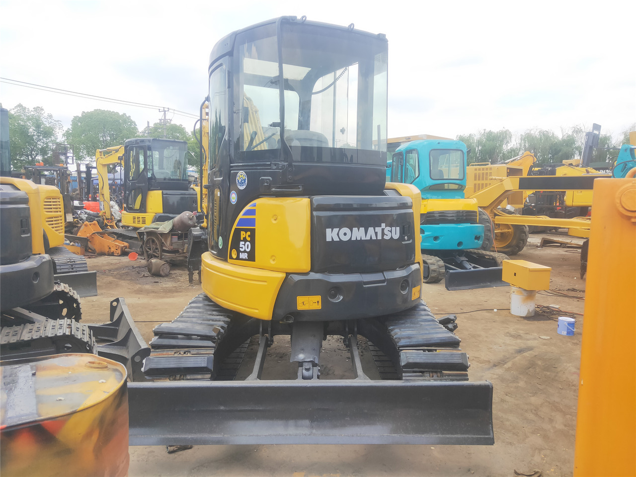 KOMATSU Mini Excavator PC50MR - Mini pelle: photos 4 KOMATSU Mini Excavator PC50MR - Mini pelle: photos 4