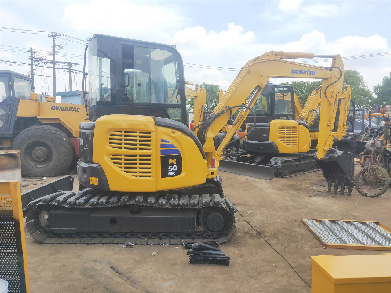 KOMATSU Mini Excavator PC50MR - Mini pelle: photos 3 KOMATSU Mini Excavator PC50MR - Mini pelle: photos 3