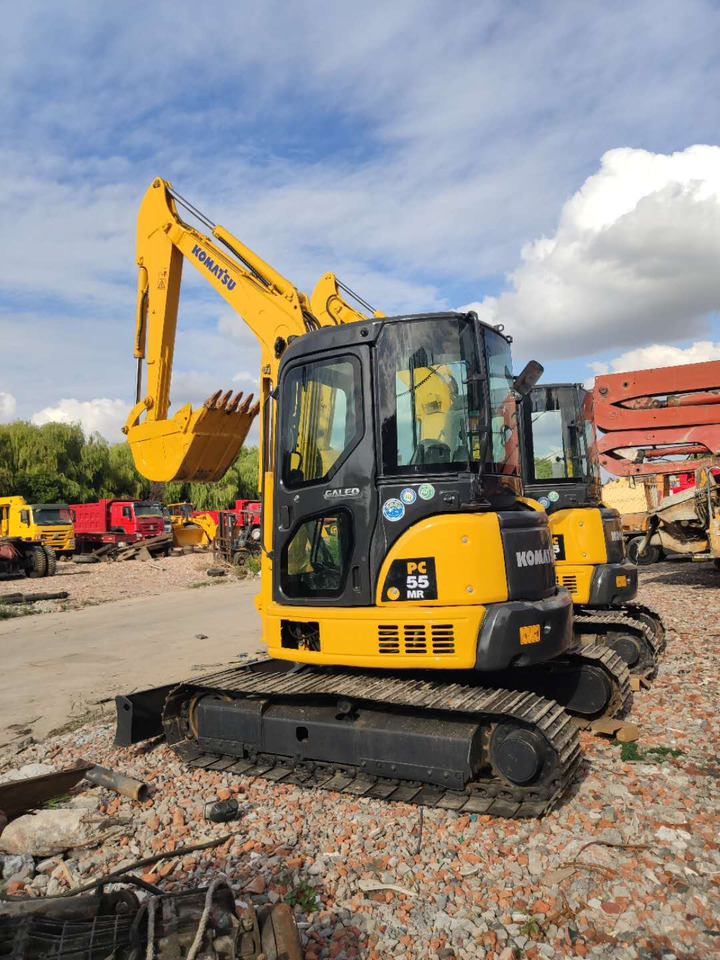 KOMATSU Mini excavator Pc55 - Mini pelle: photos 1 KOMATSU Mini excavator Pc55 - Mini pelle: photos 1