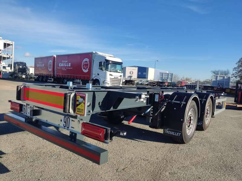 Remorque 2 Essieux 19T PORTE CAISSE MOBILE - Remorque porte-conteneur/ Caisse mobile: photos 3 Remorque 2 Essieux 19T PORTE CAISSE MOBILE - Remorque porte-conteneur/ Caisse mobile: photos 3