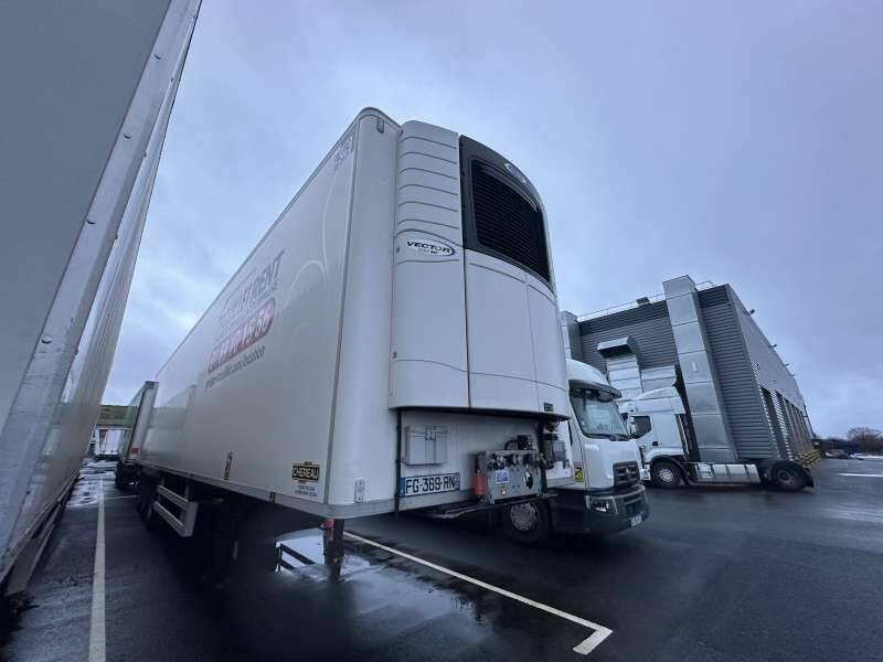 Semi-remorque 3 Essieux 38 TONNES HAYON CAISSE CHEREAU GROUPE CARRIER VECTOR 1950 MT DOUBLE PLANCHER - Semi-remorque frigorifique: photos 1 Semi-remorque 3 Essieux 38 TONNES HAYON CAISSE CHEREAU GROUPE CARRIER VECTOR 1950 MT DOUBLE PLANCHER - Semi-remorque frigorifique: photos 1