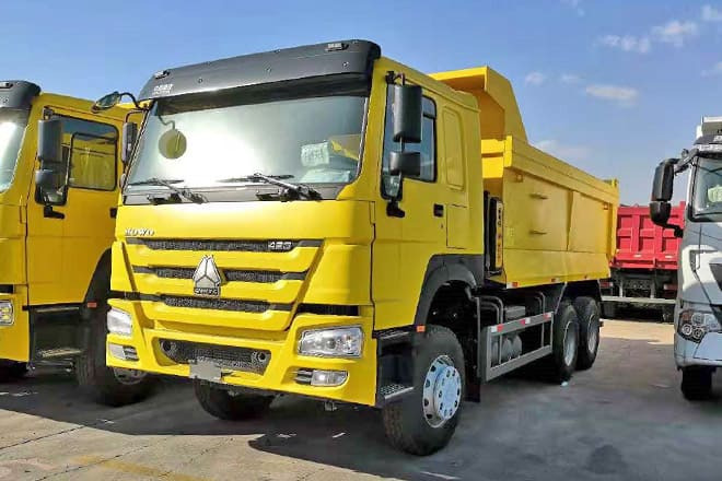 SINOTRUK Howo 400 10 Wheeler Dump Truck for Sale Price in Sierra Leone - Camion benne: photos 2 SINOTRUK Howo 400 10 Wheeler Dump Truck for Sale Price in Sierra Leone - Camion benne: photos 2