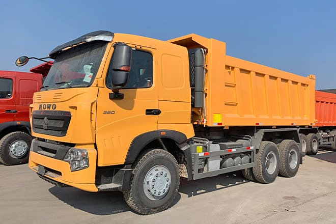 SINOTRUK Sinotruk Howo 380 10 Wheeler Tipper Truck for Sale in Guinea - Camion benne: photos 2 SINOTRUK Sinotruk Howo 380 10 Wheeler Tipper Truck for Sale in Guinea - Camion benne: photos 2