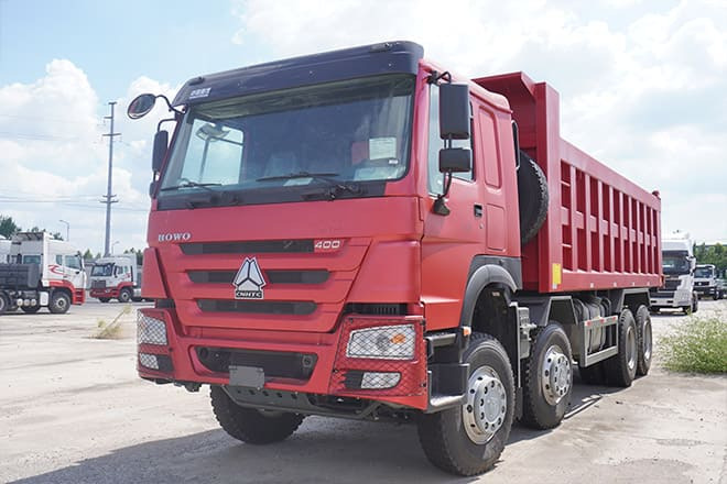 SINOTRUK Sinotruk Howo 8x4 Dump Truck for Sale in Cameroon - Camion benne: photos 3 SINOTRUK Sinotruk Howo 8x4 Dump Truck for Sale in Cameroon - Camion benne: photos 3
