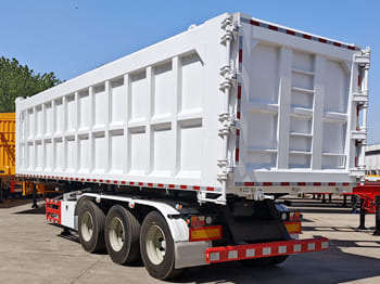 TITAN 3 Axle End Dump Trailer for Sale in Ghana - Semi-remorque benne: photos 1 TITAN 3 Axle End Dump Trailer for Sale in Ghana - Semi-remorque benne: photos 1