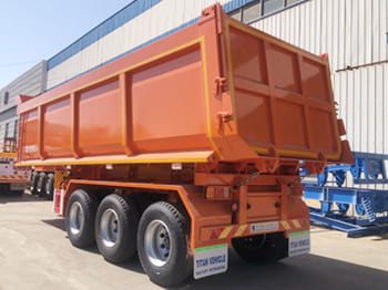 TITAN 3 Axle Tractor Tipper Trailer for Sale in Zambia - Semi-remorque benne: photos 3 TITAN 3 Axle Tractor Tipper Trailer for Sale in Zambia - Semi-remorque benne: photos 3