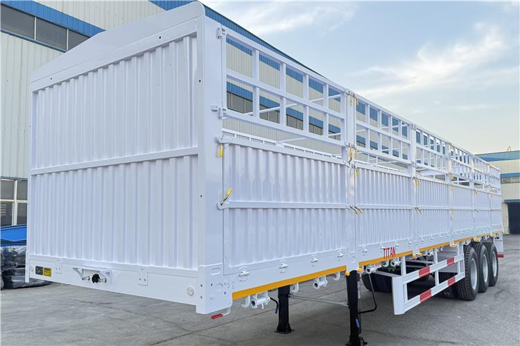 TITAN 80 Ton Fence Cargo Trailer for Sale In Mali - Semi-remorque bétaillère: photos 2 TITAN 80 Ton Fence Cargo Trailer for Sale In Mali - Semi-remorque bétaillère: photos 2