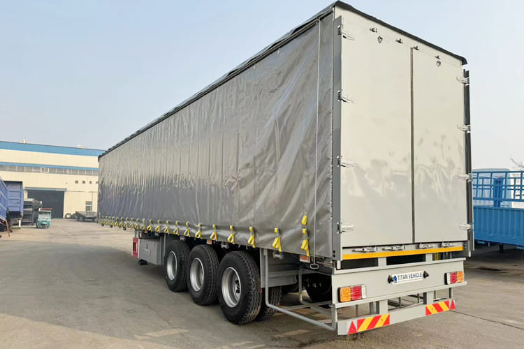 TITAN Curtain Trailer for Sale in Tanzania - Semi-remorque rideaux coulissants: photos 3 TITAN Curtain Trailer for Sale in Tanzania - Semi-remorque rideaux coulissants: photos 3