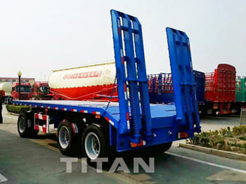 TITAN Drawbar Trailer for Sale in Zambia - Remorque porte-engin surbaissée: photos 3 TITAN Drawbar Trailer for Sale in Zambia - Remorque porte-engin surbaissée: photos 3