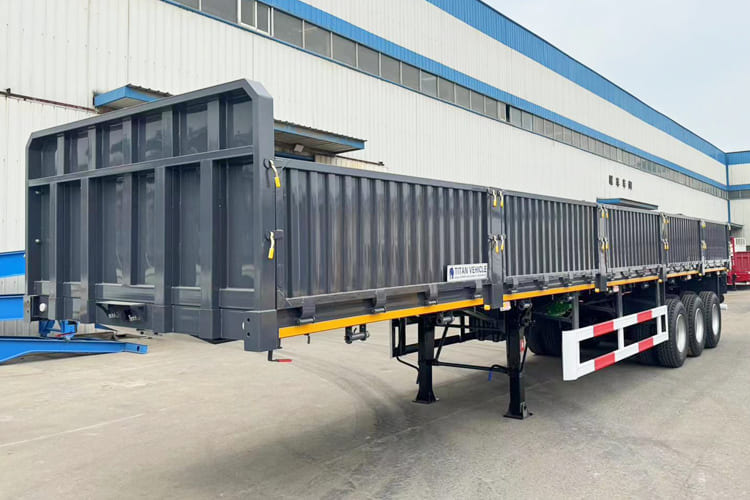 TITAN Side Wall Semi Trailer for Sale in Tanzania - Semi-remorque plateau: photos 4 TITAN Side Wall Semi Trailer for Sale in Tanzania - Semi-remorque plateau: photos 4