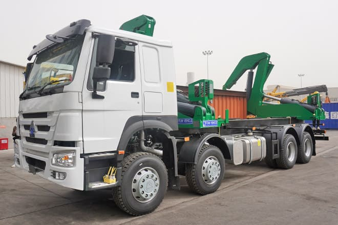 XCMG 20 Ft Side Loader Truck for Sale in Zambia - Camion porte-conteneur/ Caisse mobile: photos 1 XCMG 20 Ft Side Loader Truck for Sale in Zambia - Camion porte-conteneur/ Caisse mobile: photos 1