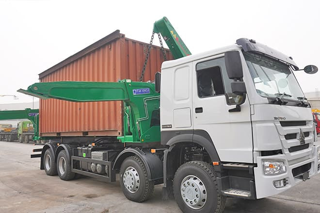 XCMG 20 Ft Side Loader Truck for Sale in Zambia - Camion porte-conteneur/ Caisse mobile: photos 5 XCMG 20 Ft Side Loader Truck for Sale in Zambia - Camion porte-conteneur/ Caisse mobile: photos 5