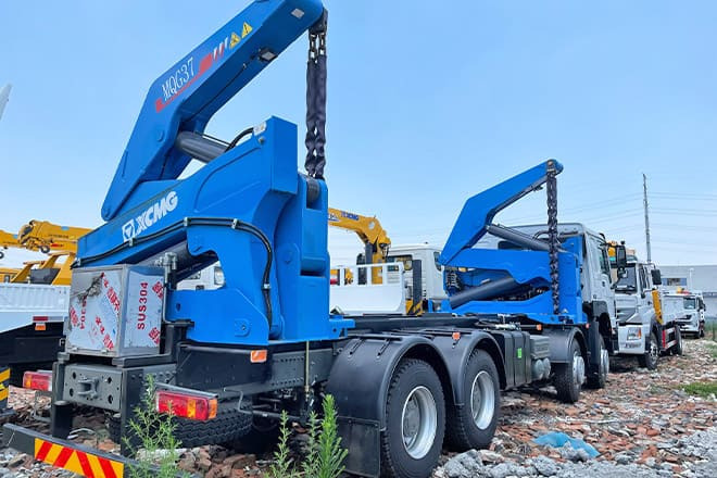 XCMG 37 Ton Side Lifter Truck for Sale in Angola - Camion porte-conteneur/ Caisse mobile: photos 2 XCMG 37 Ton Side Lifter Truck for Sale in Angola - Camion porte-conteneur/ Caisse mobile: photos 2