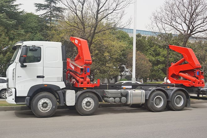 XCMG 37 Ton Side Loader Truck for Sale in Mexico - Camion porte-conteneur/ Caisse mobile: photos 1 XCMG 37 Ton Side Loader Truck for Sale in Mexico - Camion porte-conteneur/ Caisse mobile: photos 1