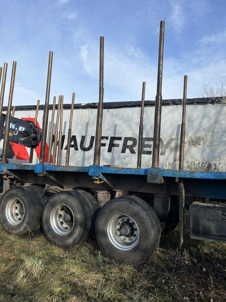 Semi-remorque grumier Diebolt grue avec grappin rotatif: photos 7