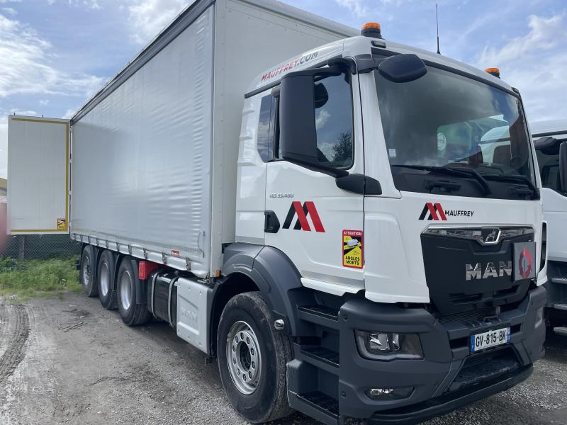 MAN TGS 35.480 - Camion à rideaux coulissants: photos 2 MAN TGS 35.480 - Camion à rideaux coulissants: photos 2