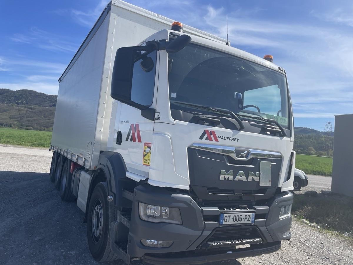 MAN TGS 35.480 - Camion à rideaux coulissants: photos 1 MAN TGS 35.480 - Camion à rideaux coulissants: photos 1
