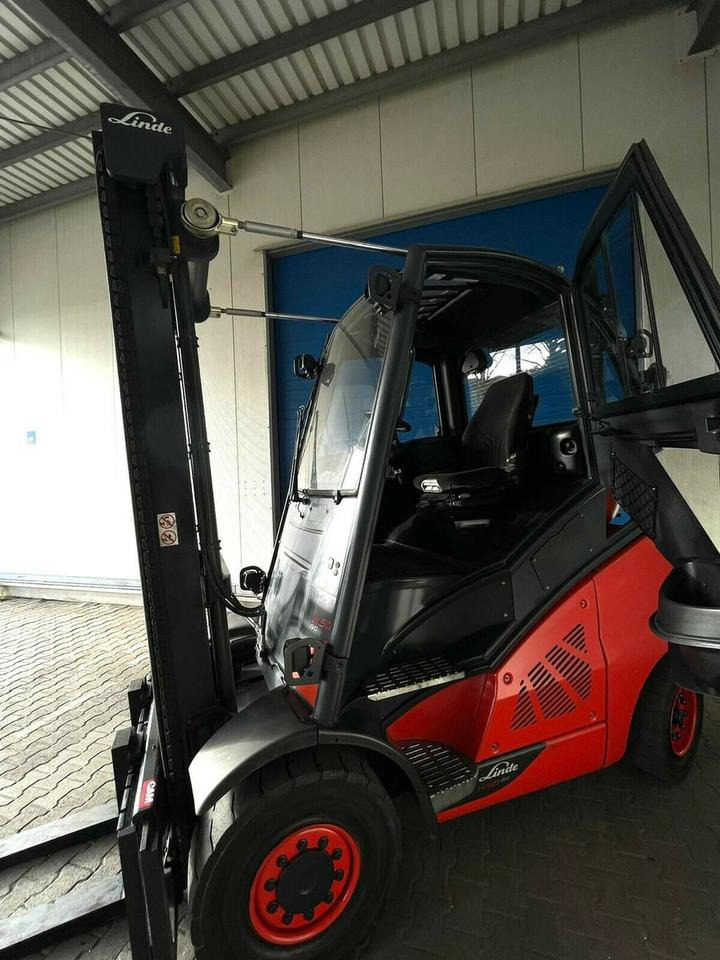 Linde H 50 T - 7.390 h - Seitenschieber/Zinken neu - - Chariot élévateur: photos 4 Linde H 50 T - 7.390 h - Seitenschieber/Zinken neu - - Chariot élévateur: photos 4