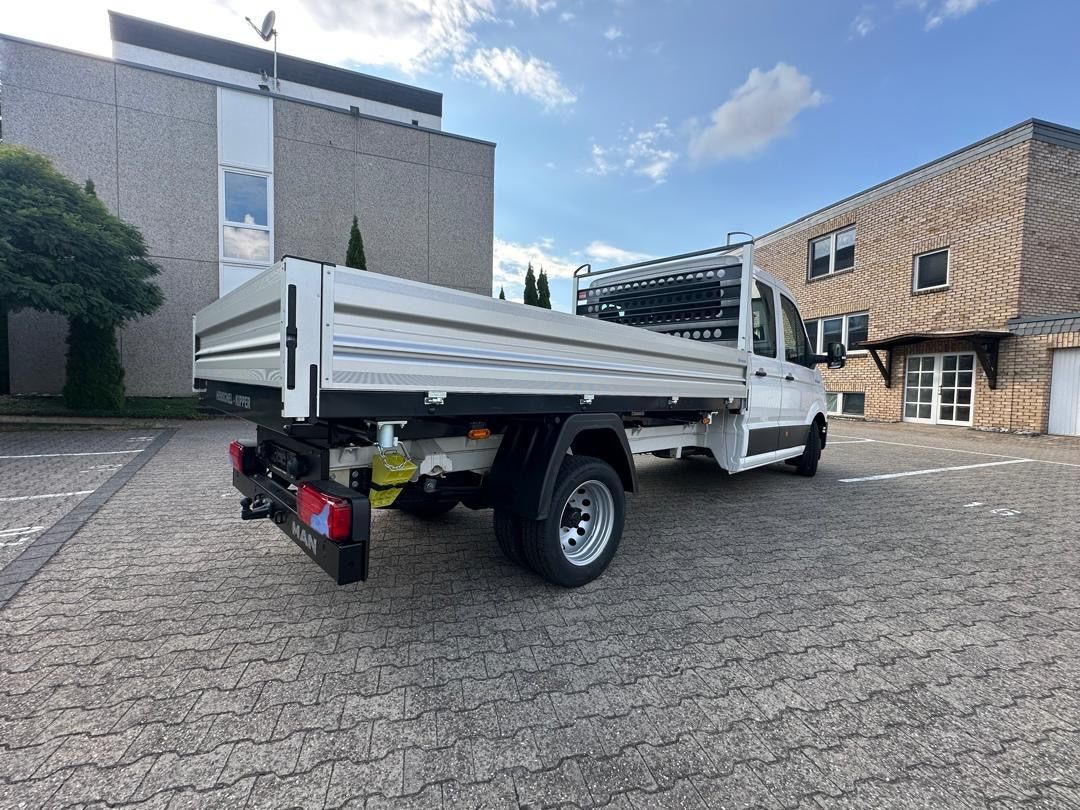 MAN TGE 6.160 Doka L4 Dreiseitenkippe Klima-Navi-AHK - Camion benne: photos 4 MAN TGE 6.160 Doka L4 Dreiseitenkippe Klima-Navi-AHK - Camion benne: photos 4