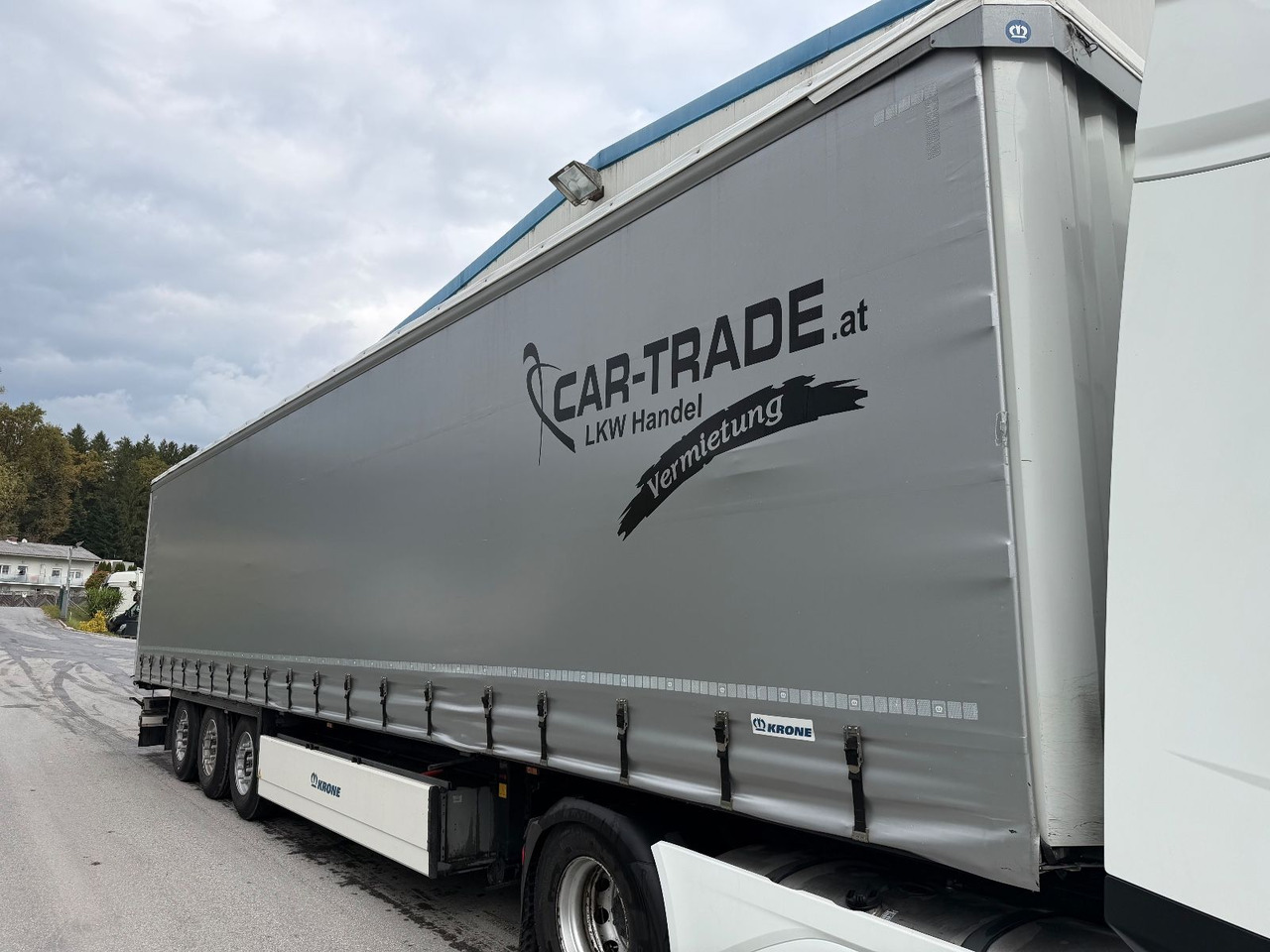Krone SDP27 Lift/Pal-Kast/Alulatten 5STK - Semi-remorque rideaux coulissants: photos 2 Krone SDP27 Lift/Pal-Kast/Alulatten 5STK - Semi-remorque rideaux coulissants: photos 2