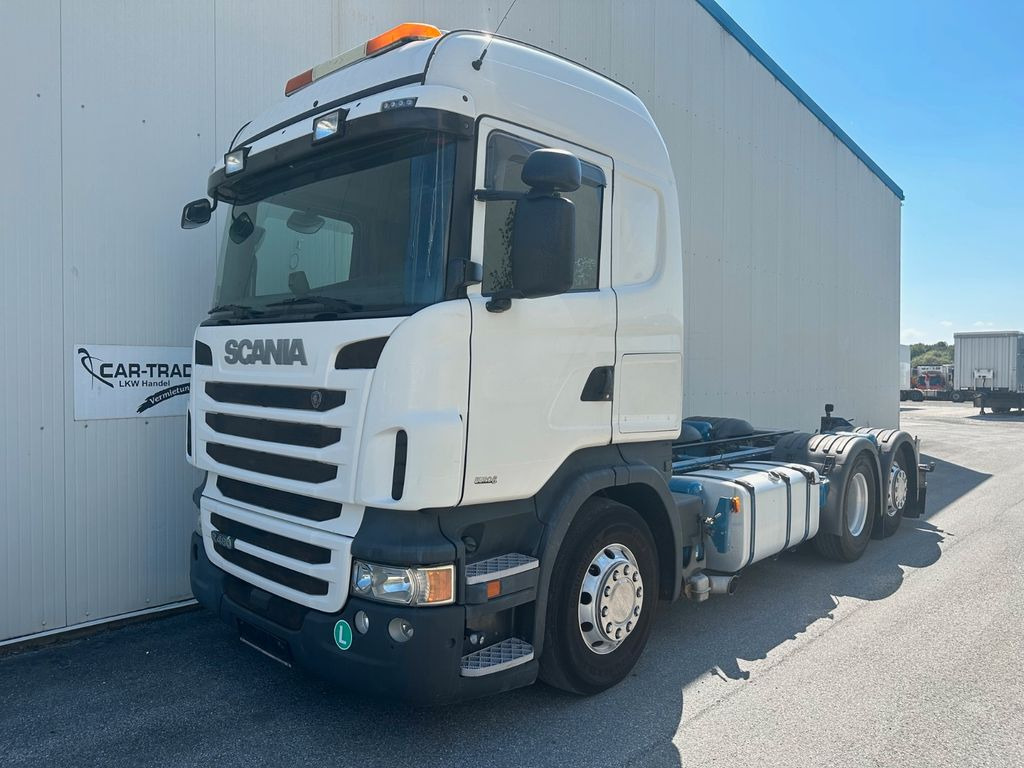 Scania R 480 Opticruise Highline Retarder PTO Standklim - Châssis cabine: photos 1 Scania R 480 Opticruise Highline Retarder PTO Standklim - Châssis cabine: photos 1