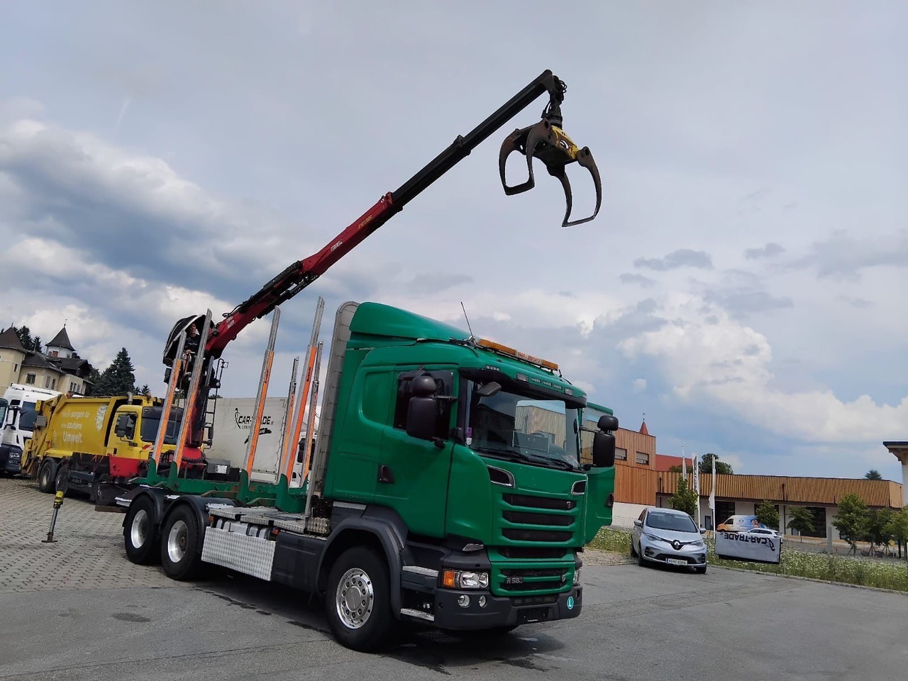 Scania R 580 V8 Penz Kran 2x Telespok - Camion grumier, Camion grue: photos 5 Scania R 580 V8 Penz Kran 2x Telespok - Camion grumier, Camion grue: photos 5