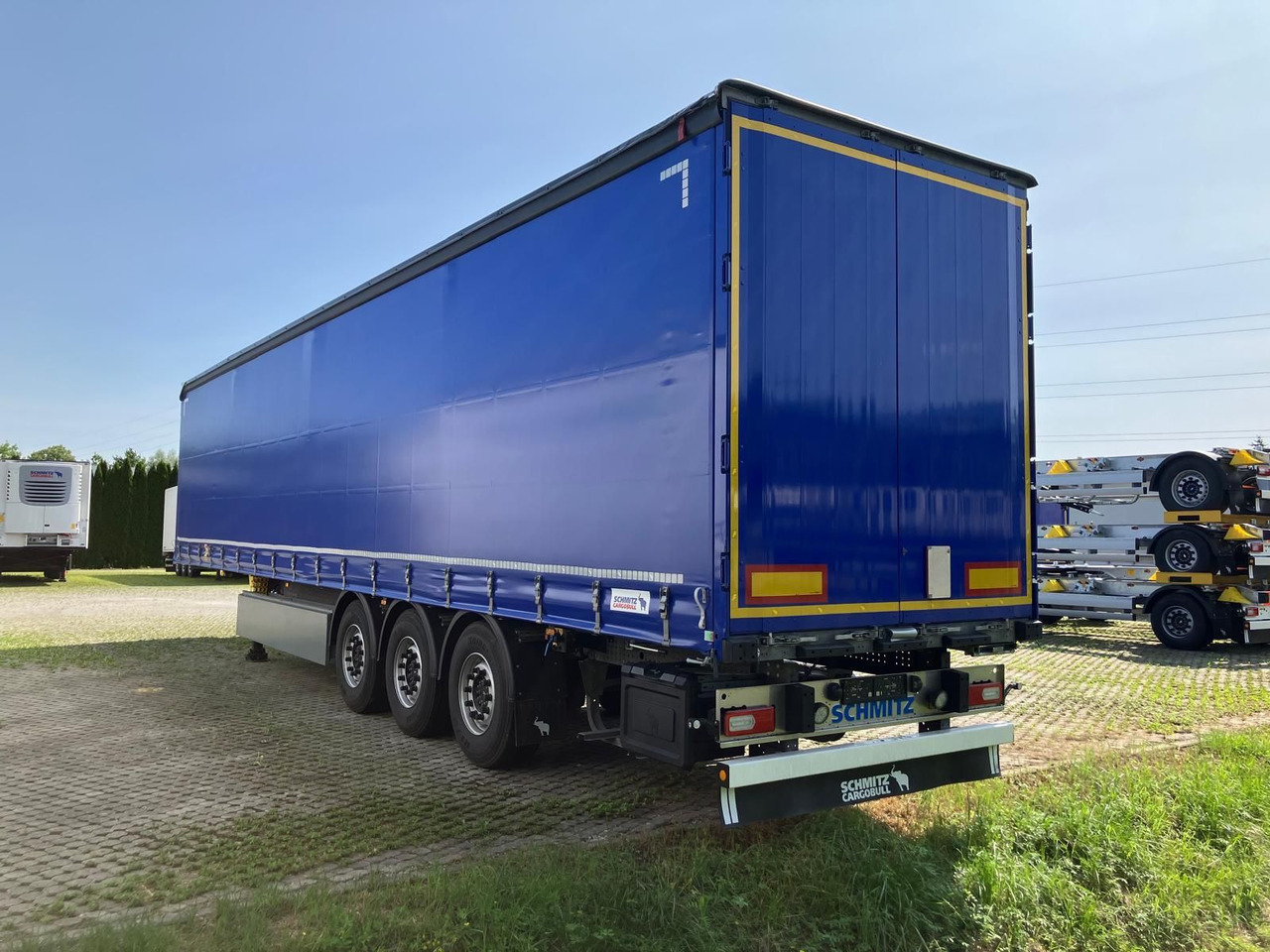 Schmitz Cargobull SCS 24 Lift/Pal-Kasten/ DEMO wie neu - Semi-remorque rideaux coulissants: photos 4 Schmitz Cargobull SCS 24 Lift/Pal-Kasten/ DEMO wie neu - Semi-remorque rideaux coulissants: photos 4