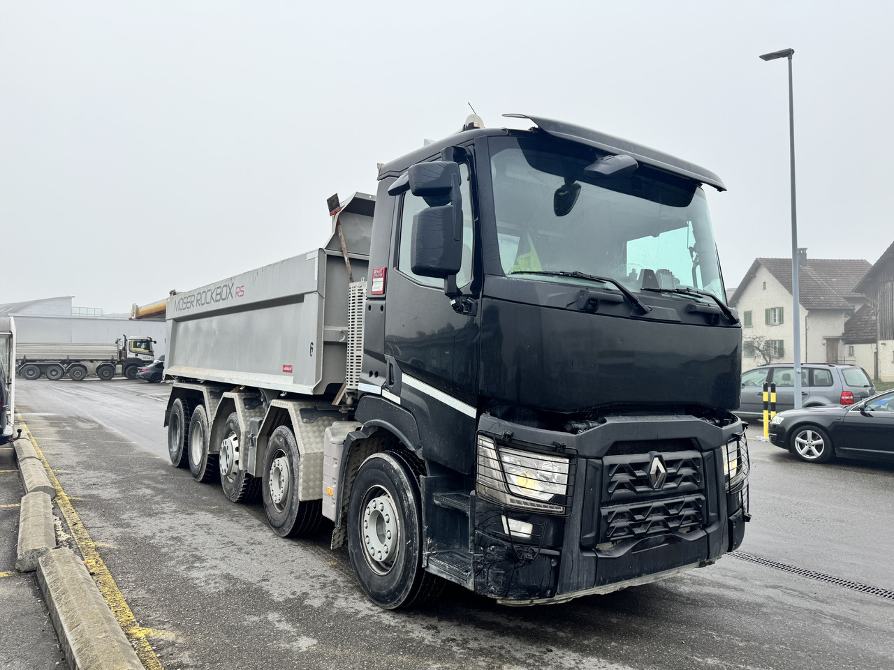 RENAULT C520 10x4 Moser - Camion benne: photos 2 RENAULT C520 10x4 Moser - Camion benne: photos 2