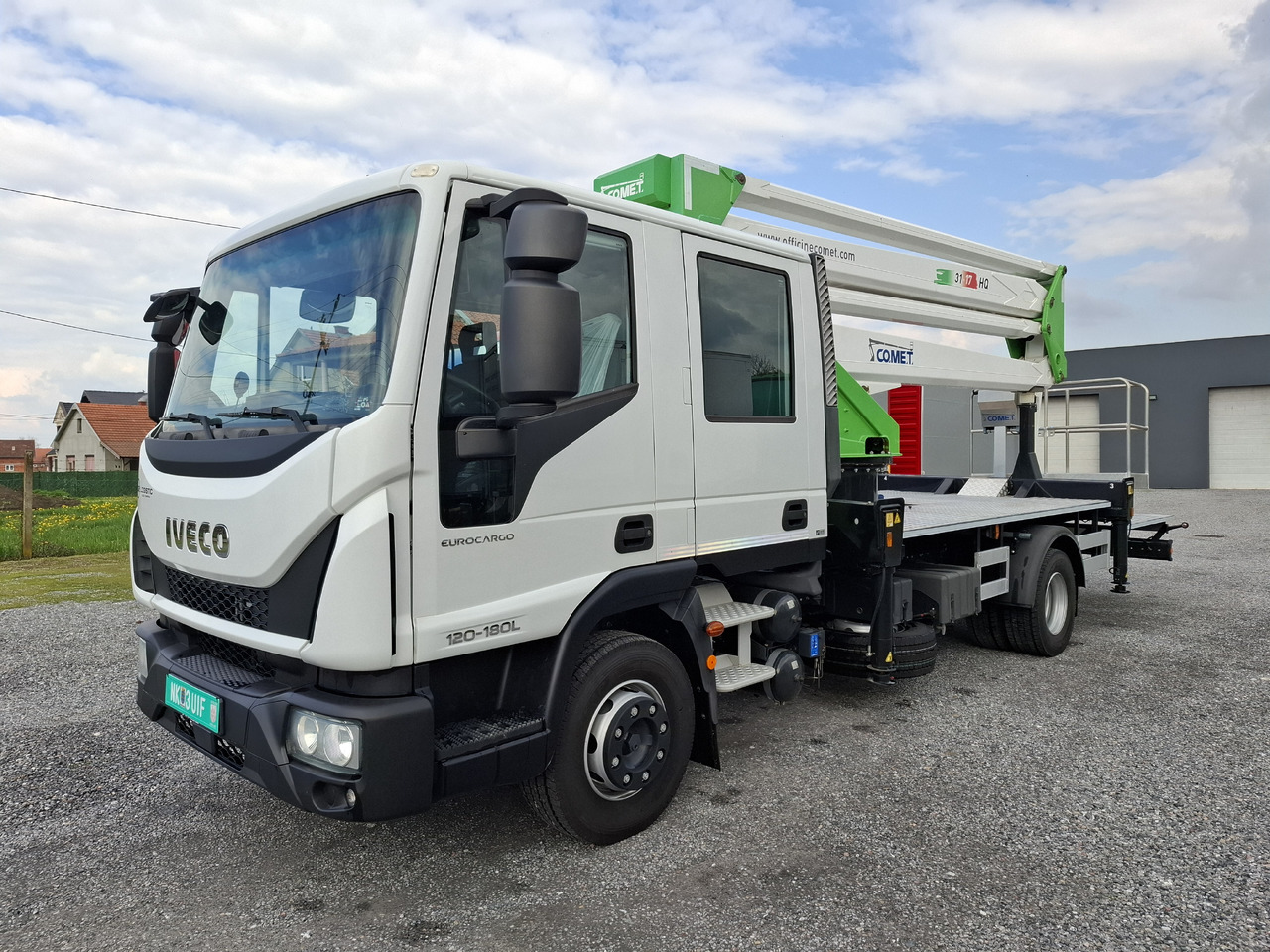IVECO Eurocargo ML120EL18 Comet 31-17 HQ - Camion avec nacelle: photos 1 IVECO Eurocargo ML120EL18 Comet 31-17 HQ - Camion avec nacelle: photos 1