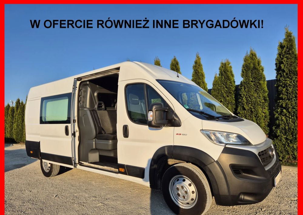Fiat Ducato 2.3 150KM Brygadówka Maxi L4h2 - Utilitaire double cabine: photos 1 Fiat Ducato 2.3 150KM Brygadówka Maxi L4h2 - Utilitaire double cabine: photos 1