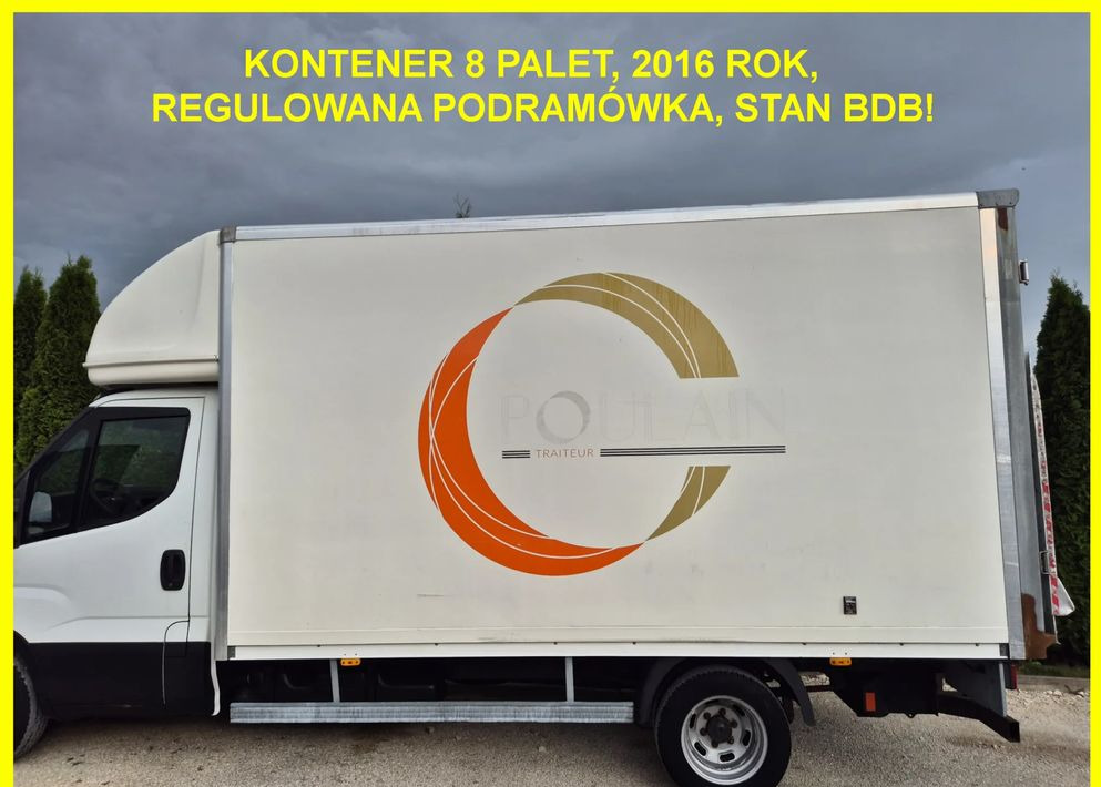 Kontener 8 palet 2016 rok, Iveco, Mastr, Sprinter, Ducato, Regulowana podramówka, stan bdb - Carrosserie fourgon: photos 1 Kontener 8 palet 2016 rok, Iveco, Mastr, Sprinter, Ducato, Regulowana podramówka, stan bdb - Carrosserie fourgon: photos 1