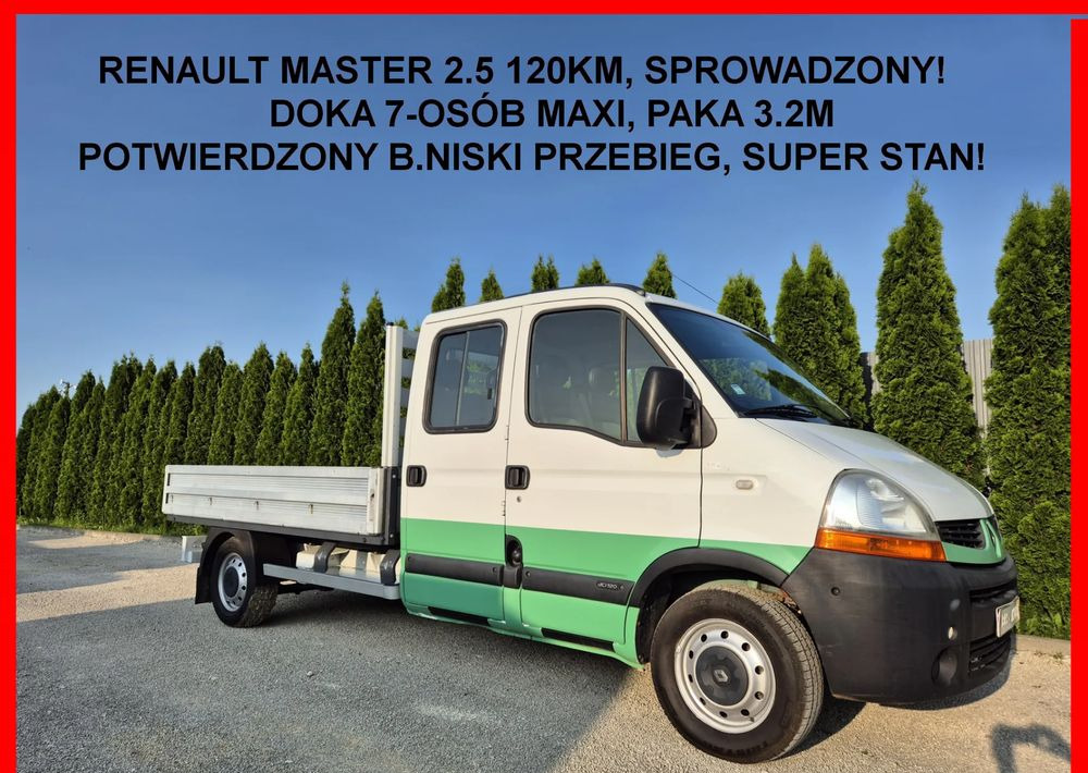 Renault Master 2.5 120KM Dubel Kabina - Utilitaire double cabine: photos 1 Renault Master 2.5 120KM Dubel Kabina - Utilitaire double cabine: photos 1