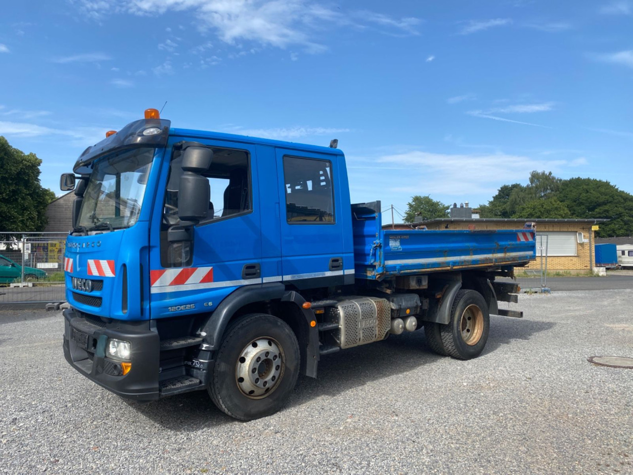 Iveco Eurocargo 120E250 Doka- Meiller Kipper - Camion benne: photos 1 Iveco Eurocargo 120E250 Doka- Meiller Kipper - Camion benne: photos 1