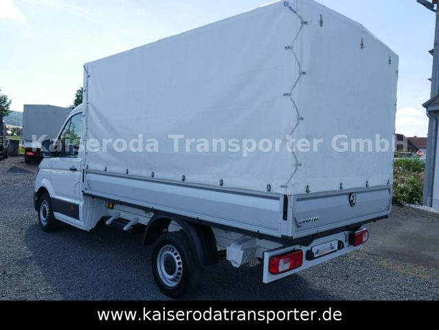 Volkswagen Crafter 35 TDI VA Einzelkabine Pritsche Plane - Utilitaire rideaux coulissants (PLSC): photos 5 Volkswagen Crafter 35 TDI VA Einzelkabine Pritsche Plane - Utilitaire rideaux coulissants (PLSC): photos 5