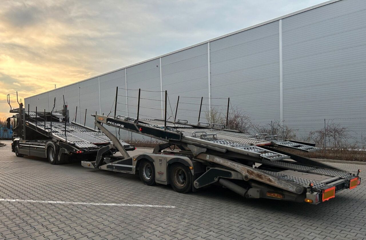 IVECO Stralis 460 + car transporter trailer - Camion porte-voitures: photos 4 IVECO Stralis 460 + car transporter trailer - Camion porte-voitures: photos 4